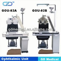 GOU-12 Grade A+ and reasonable price combined table ophthalmic chair unit