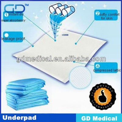 CE APPROVED adult disposable underpad